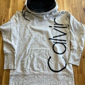 Calvin Klein Performance Gray Hoodie Sweatshirt